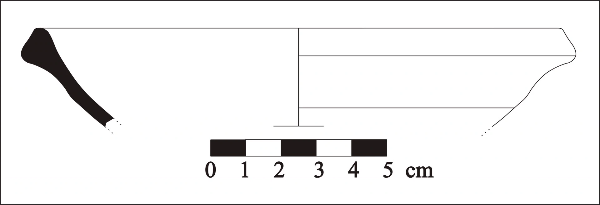 Roman Period Ceramic #763 technical drawing