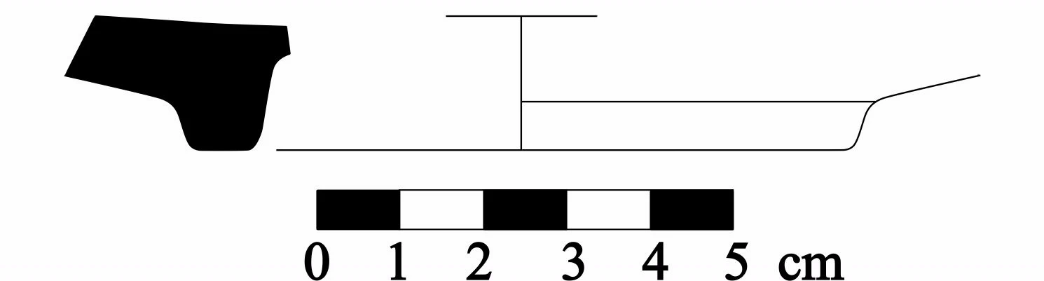 Roman Period Ceramic #809 technical drawing
