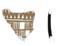 Iron Age(Anatolian and Mezopotamia) Ceramic #1872 technical drawing