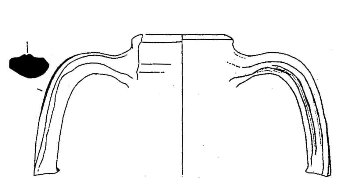 Roman Period Ceramic #2004 technical drawing