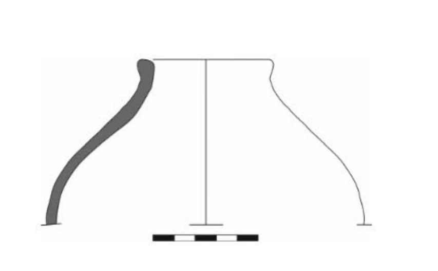 Roman Period Ceramic #2667 technical drawing
