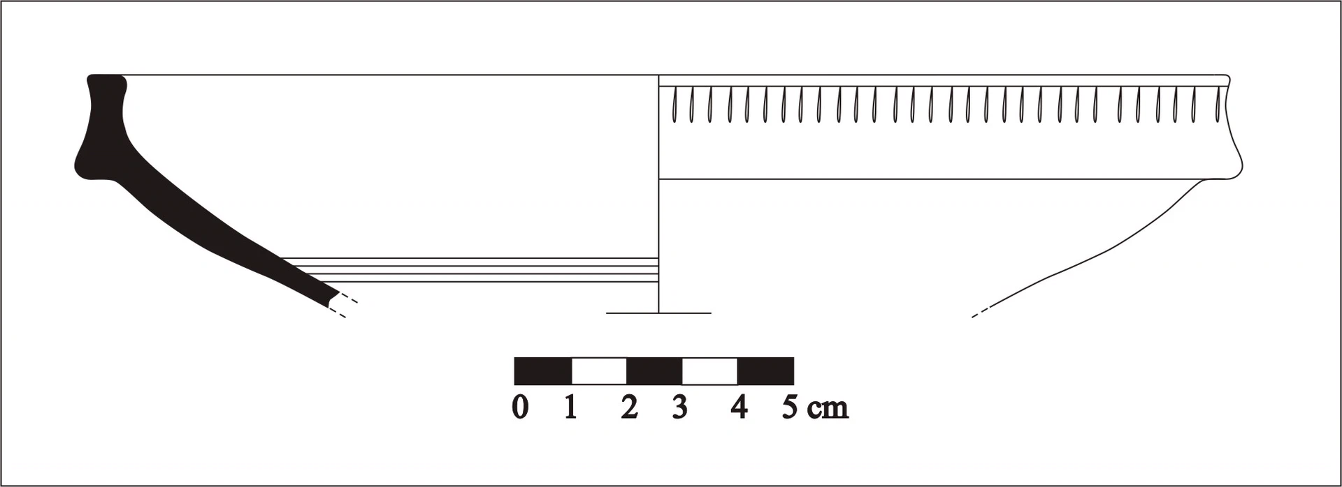 Roman Period Ceramic #562 technical drawing