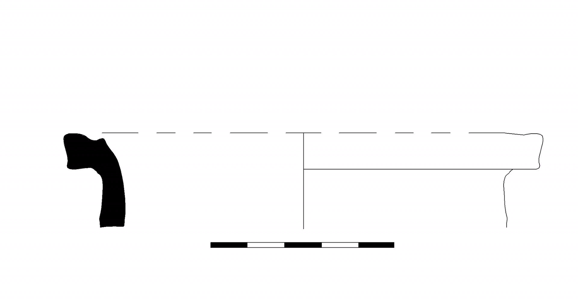 Roman Period Ceramic #2716 technical drawing
