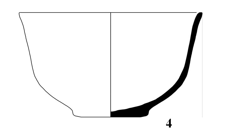 Neolithic Age Ceramic #1314 technical drawing