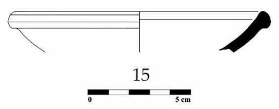 Roman Period Ceramic #934 technical drawing