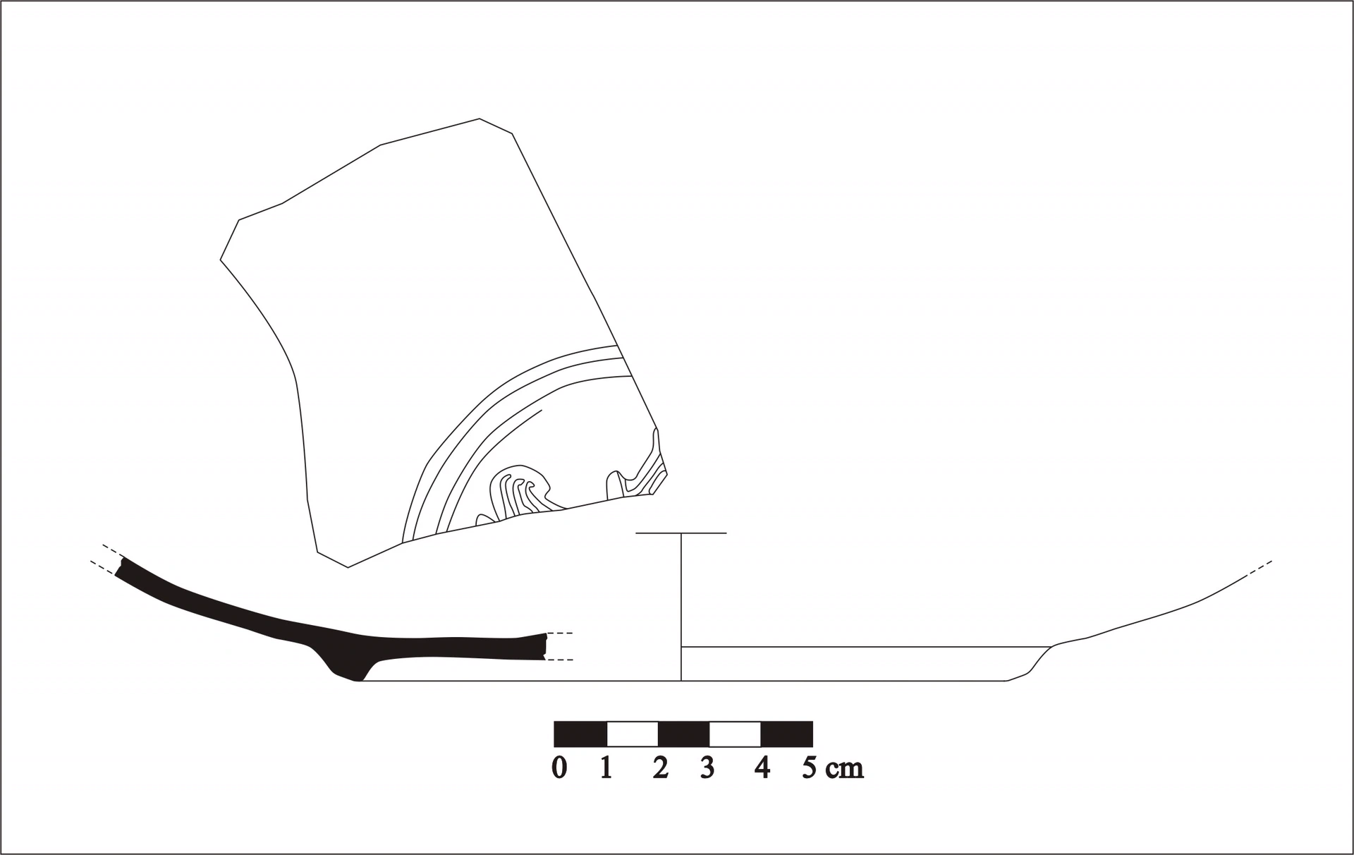 Roman Period Ceramic #573 technical drawing
