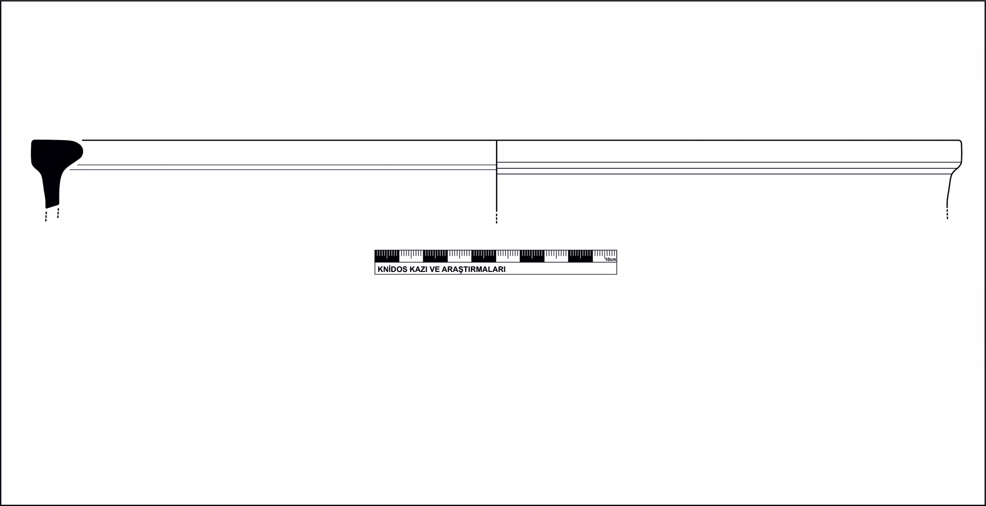 Roman Period Ceramic #2405 technical drawing