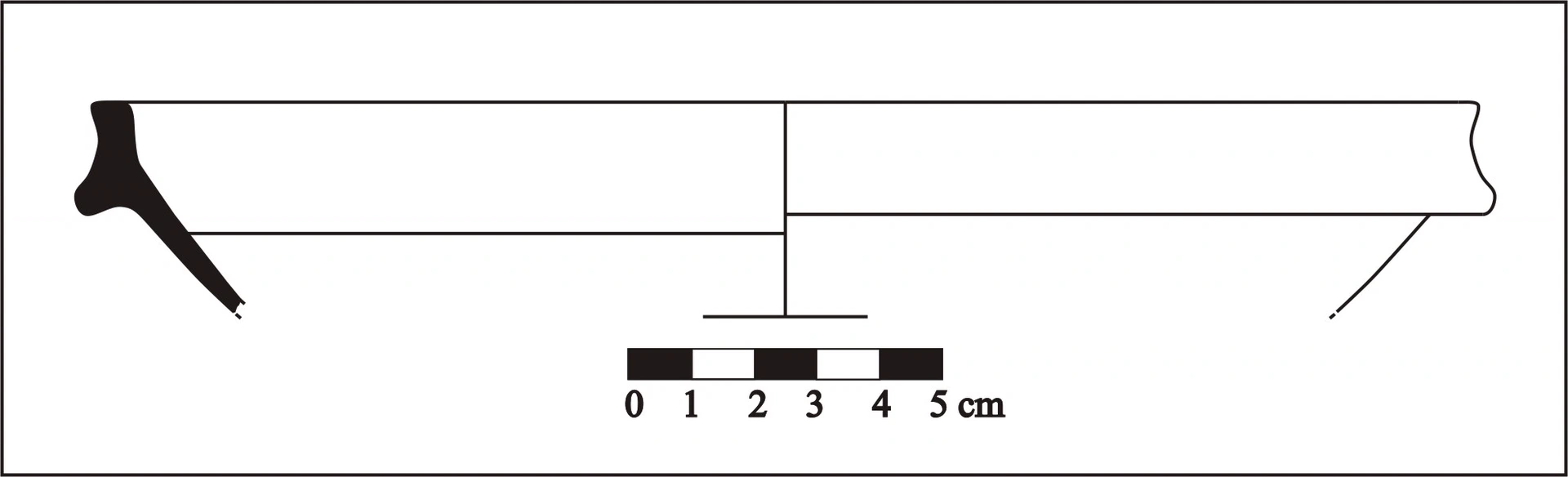 Roman Period Ceramic #742 technical drawing