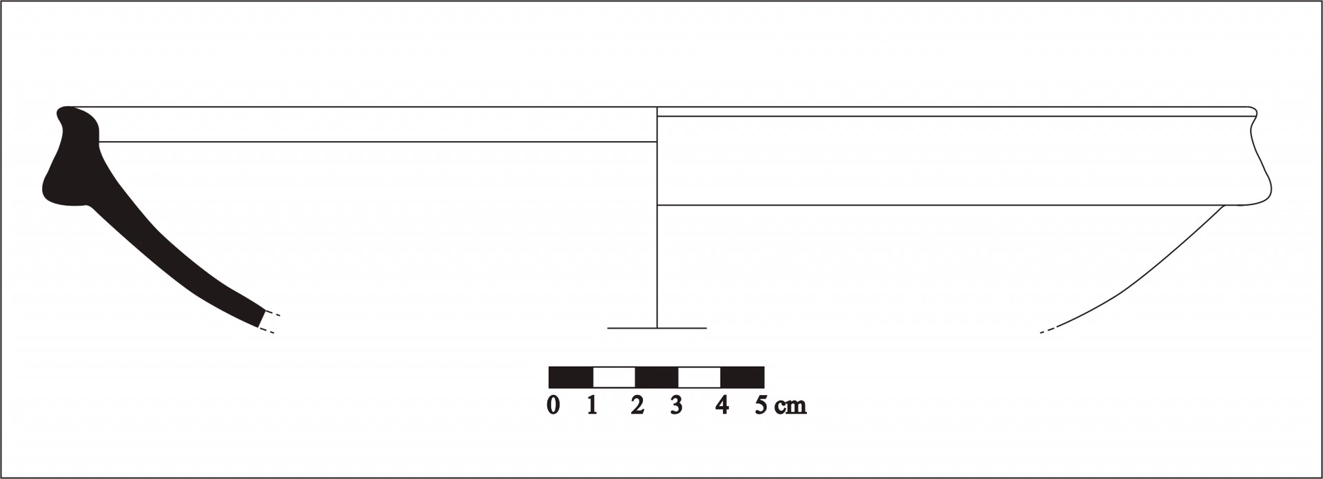 Roman Period Ceramic #534 technical drawing