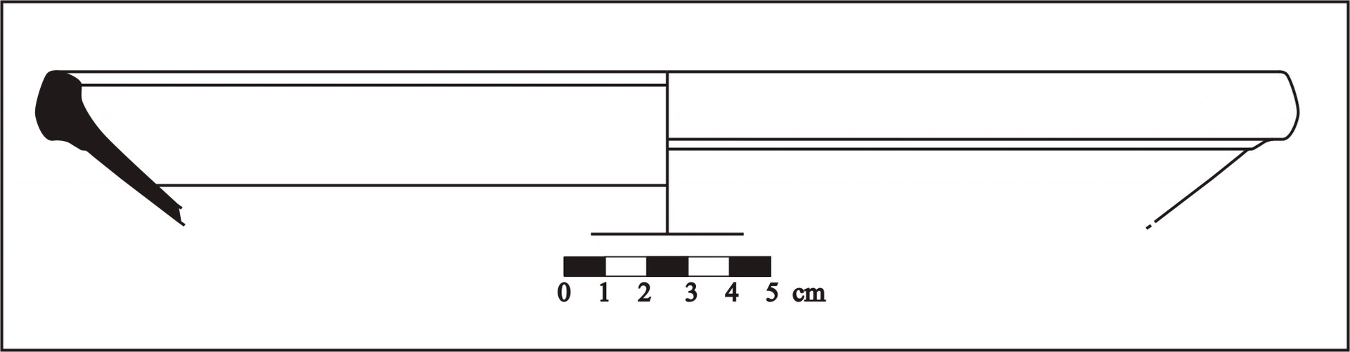 Roman Period Ceramic #752 technical drawing