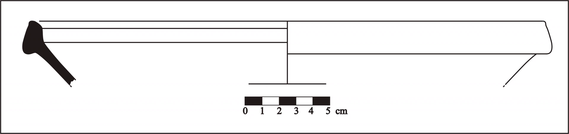 Roman Period Ceramic #602 technical drawing