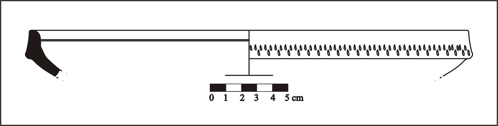 Roman Period Ceramic #751 technical drawing