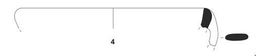 Bronze Age Ceramic #1845 technical drawing