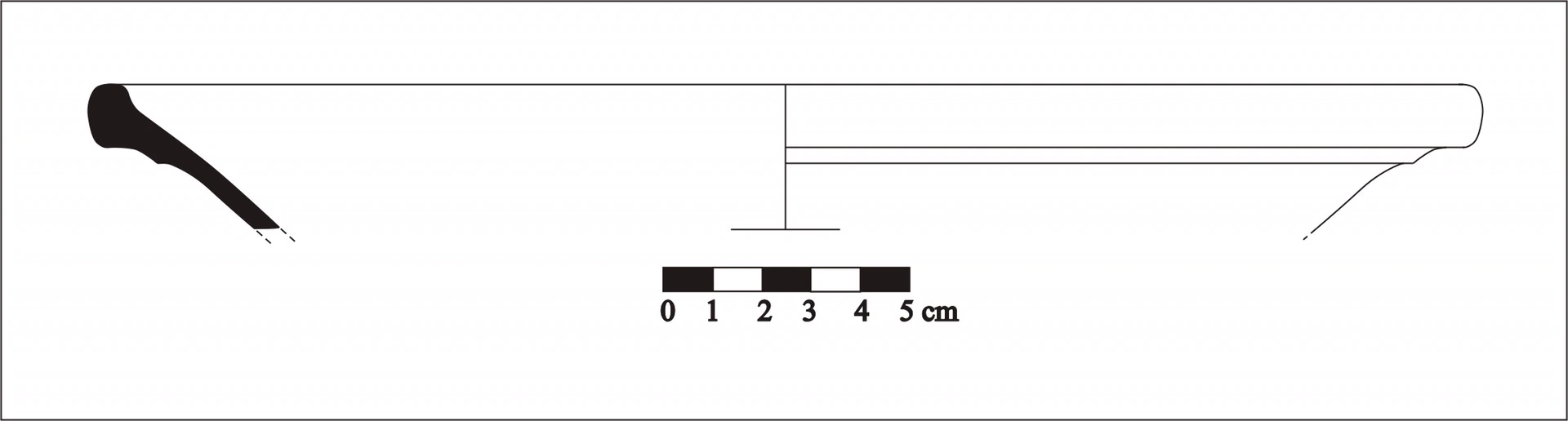 Roman Period Ceramic #569 technical drawing